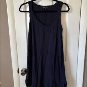 James Perse Navy Lined Dress Size 1 Small